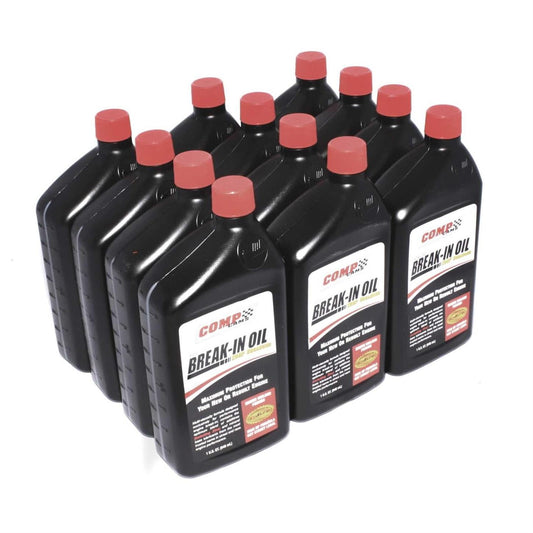 COMP Cams 1590-12 Engine Break-In Motor Oil, 10W30, 12 Quart Case