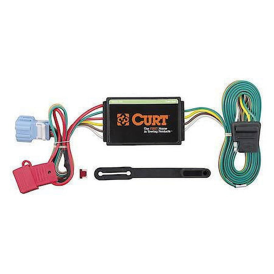 CURT 56008 Vehicle-Side Custom 4-Pin Trailer Wiring Harness, Select Honda Accord Crosstour, Acura RDX