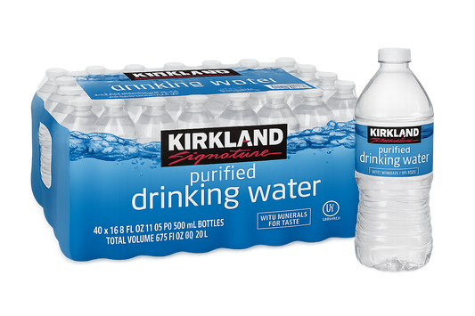 Kirkland Signature Purified Drinking Water, 40 x 16.9 fl oz