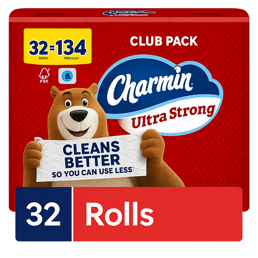 Charmin Ultra Strong 2-Ply Toilet Paper 32 rolls, 231 sheets/roll