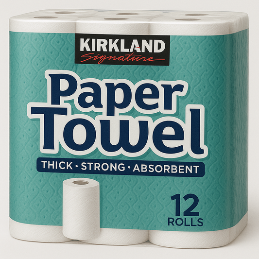 Kirkland Signature Paper Towels, 12 rolls