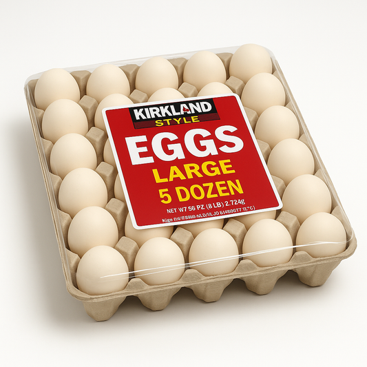Kirkland Signature Eggs, Large, 5 dozen