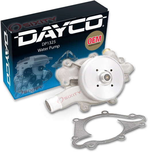 Dayco DP1325 Engine Water Pump Fits select: 1992 DODGE DAKOTA, 1992 DODGE RAM VAN