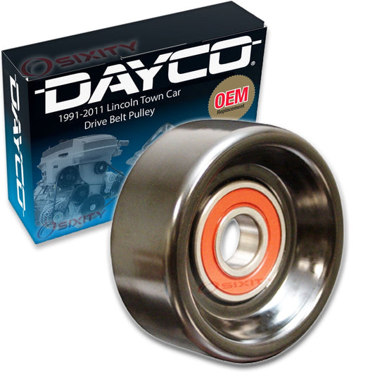 Dayco Drive Belt Tensioner Pulley Lincoln Town Car 1991-2011