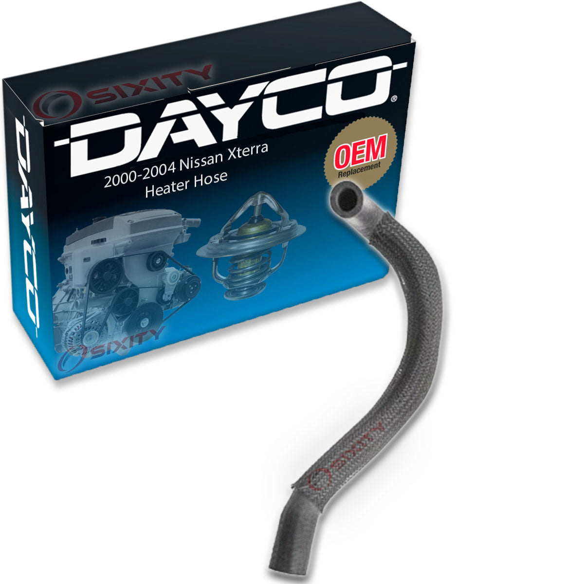 Dayco Heater To Pipe Upper HVAC Heater Hose Nissan Xterra 3.3L V6 2000-2004