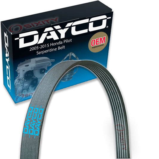 Dayco Main Drive Serpentine Belt Honda Pilot 3.5L V6 2005-2015