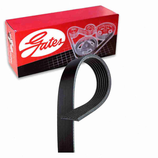 Gates Micro-V Serpentine Belt Honda CR-V 2.4L L4 2007-2009