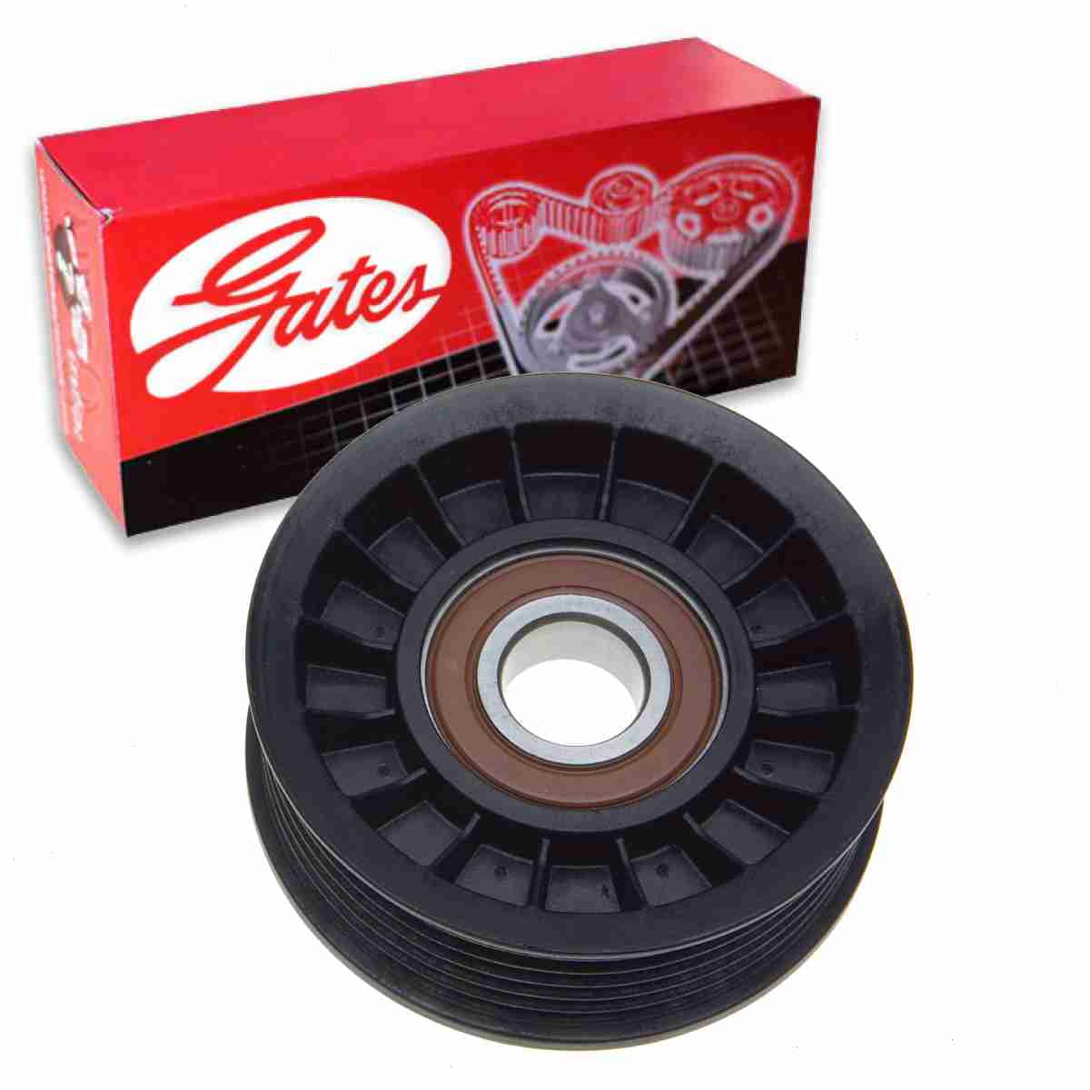 Gates Serpentine DriveAlign Drive Belt Tensioner Pulley Chevrolet Silverado 1500 4.8L 5.3L 6.0L 6.2L V8 1999-2013
