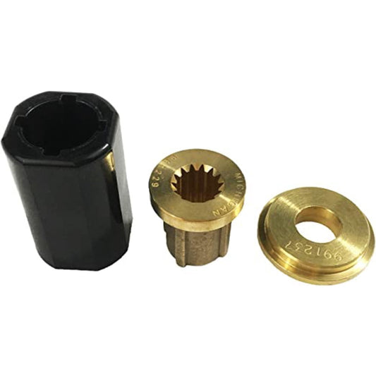 Michigan Wheel 218 XHS Hub Kit for Evinrude/Johnson Outboard 14-Spline, 3" Gearcases