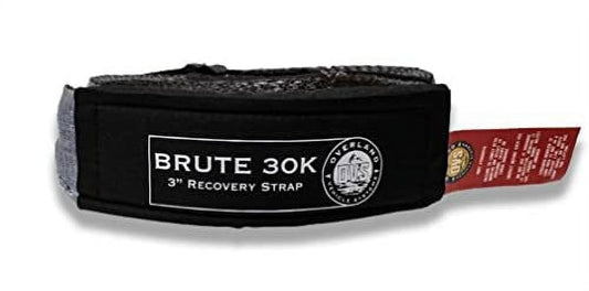 Overland Vehicle Systems 19-0969: Recovery Kit - (1) 30,000 lb Tow Straps and (2) Black Shackles