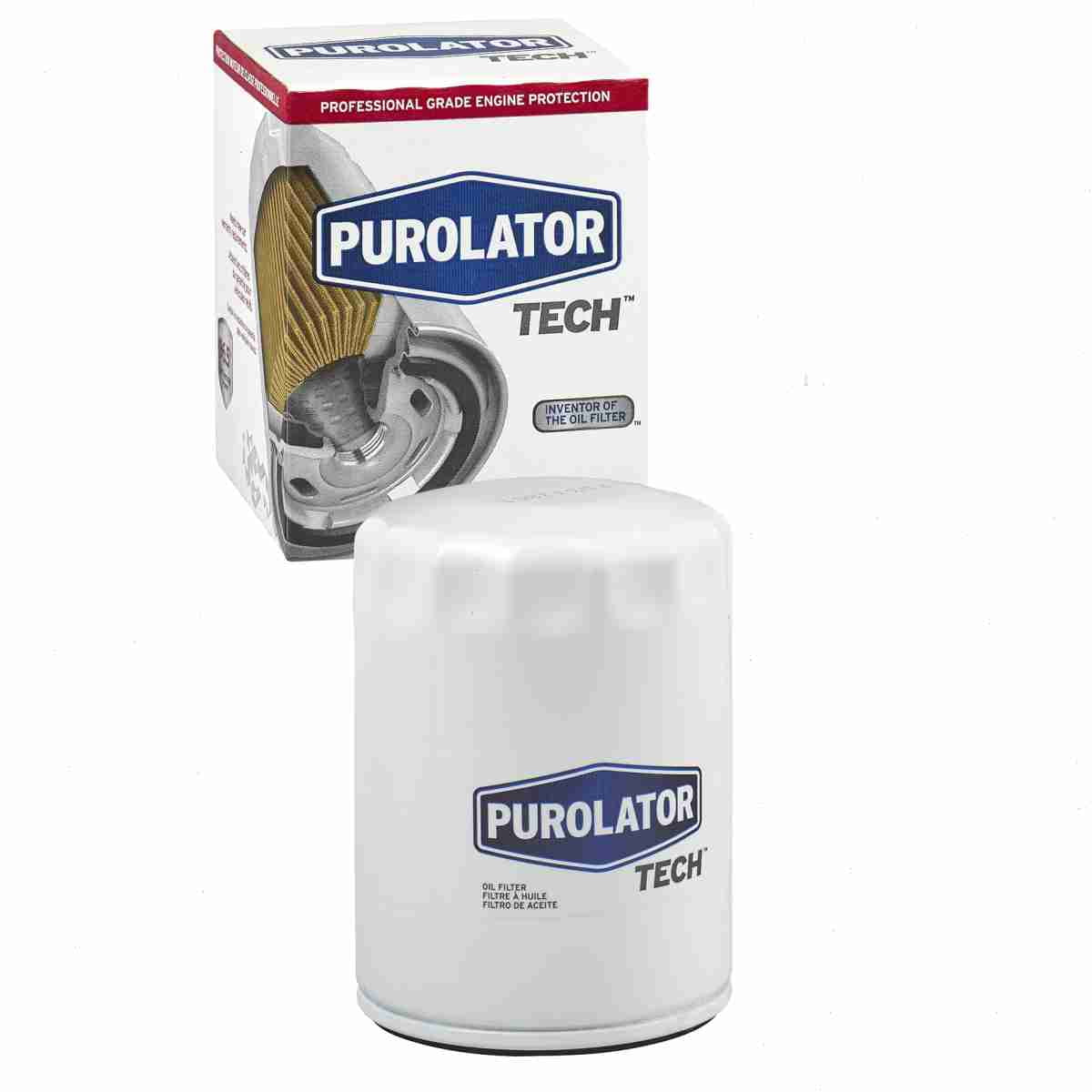Purolator TECH Engine Oil Filter Pontiac Firebird 3.8L 4.1L 5.3L 5.7L 6.6L 7.5L L6 V8 1967-1979