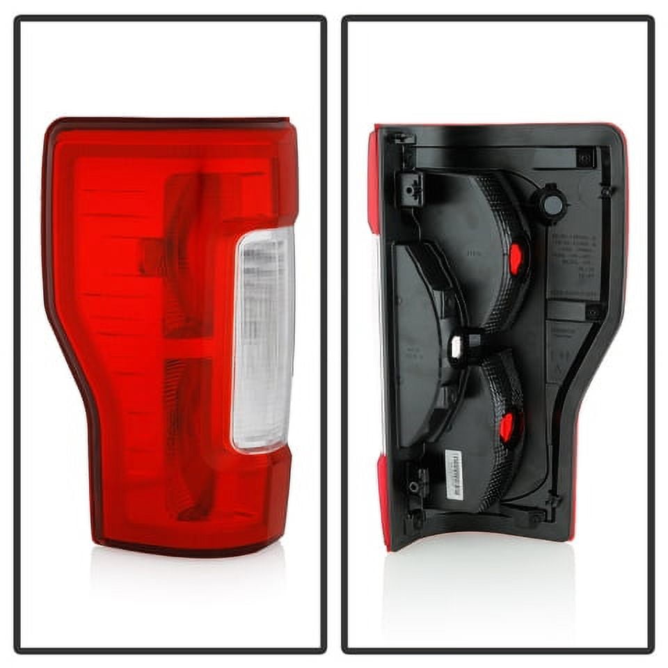Spyder 9947148 Driver Side Red Factory Style Tail Light for 2017 Ford F250 & F350 Super Duty