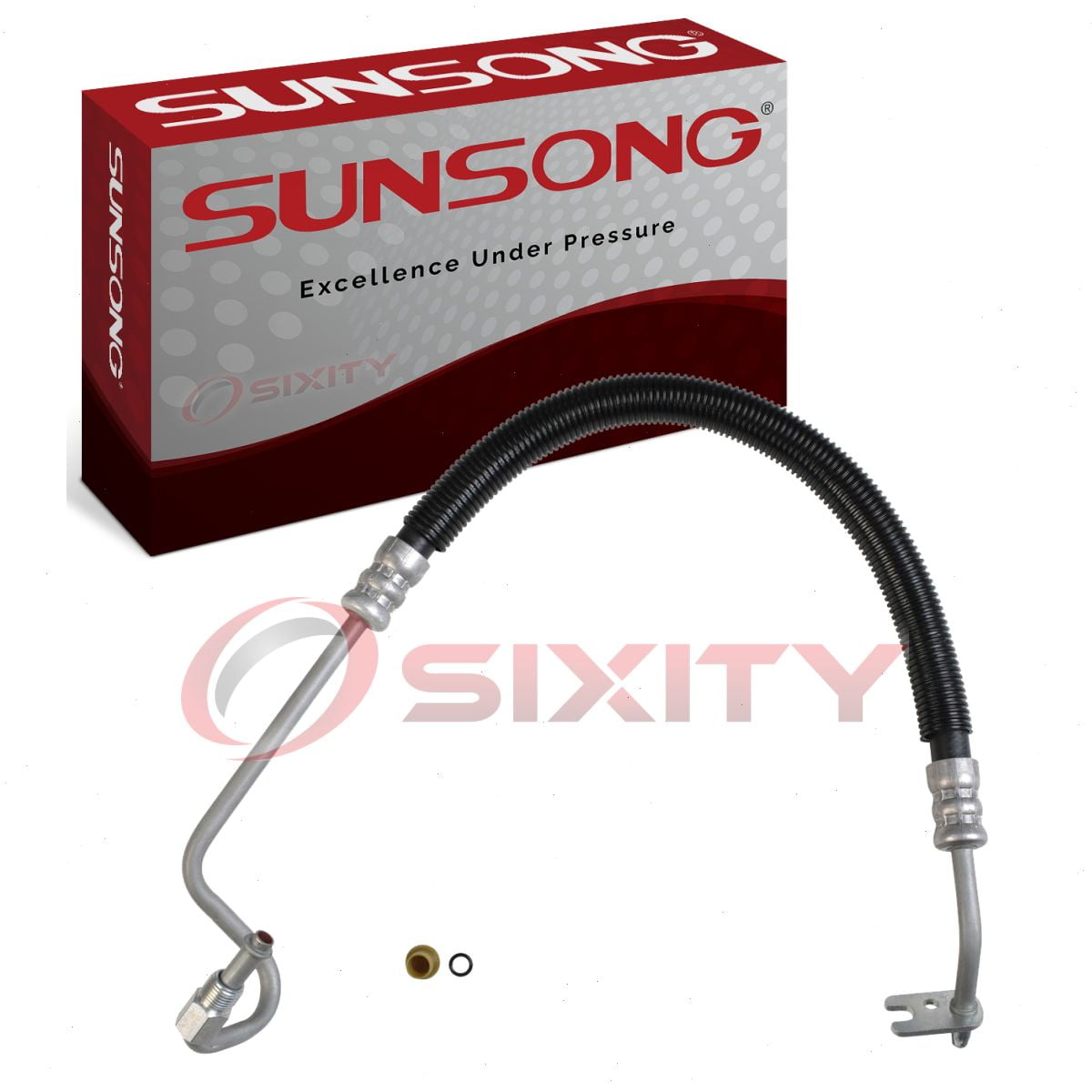 Sunsong Power Steering Pressure Line Hose Cadillac Escalade 6.2L V8 2007-2014