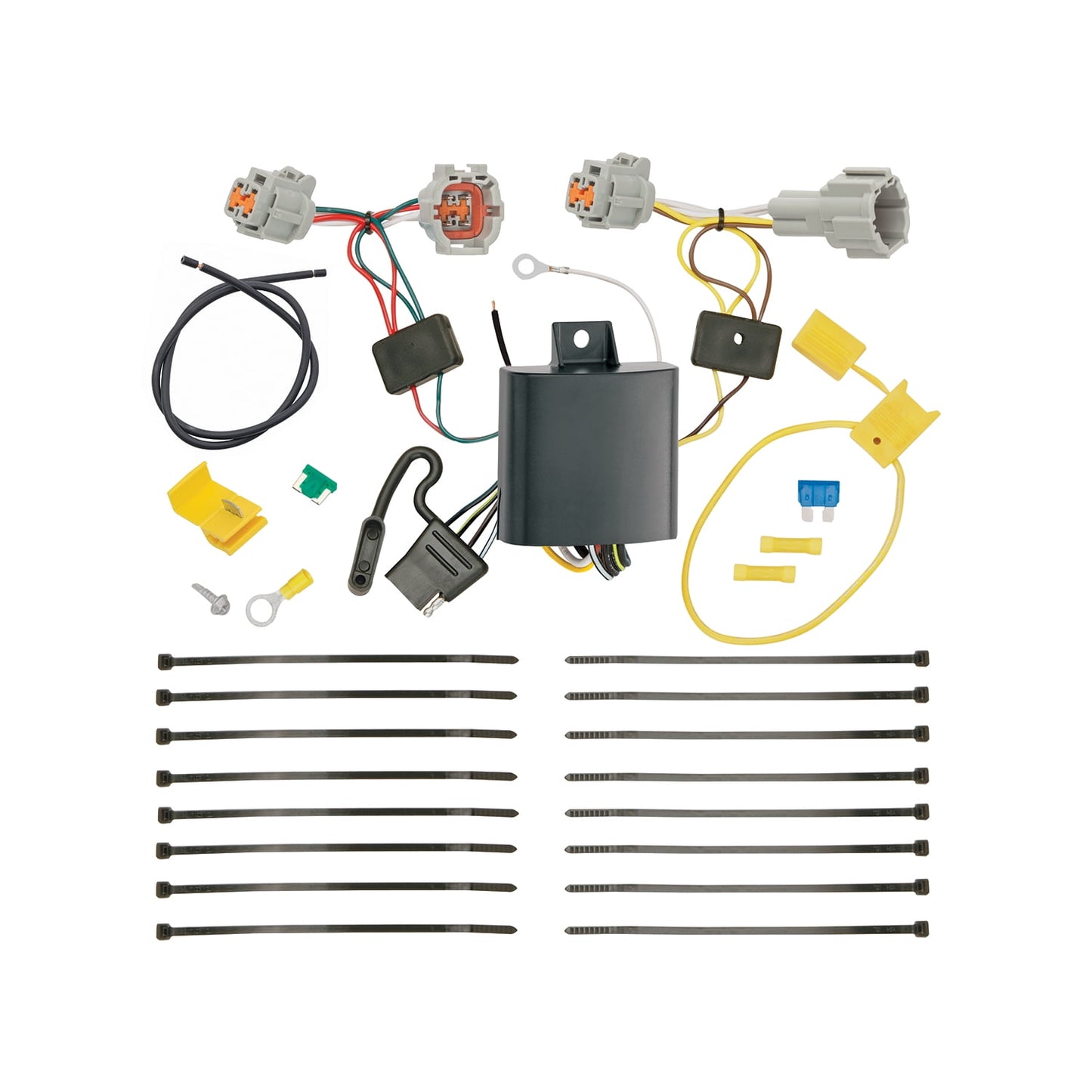 Tekonsha 118757 Tow Harness T Connector Assembly Fits 17 18 Rogue Sport Fits select: 2017-2019 NISSAN ROGUE SPORT