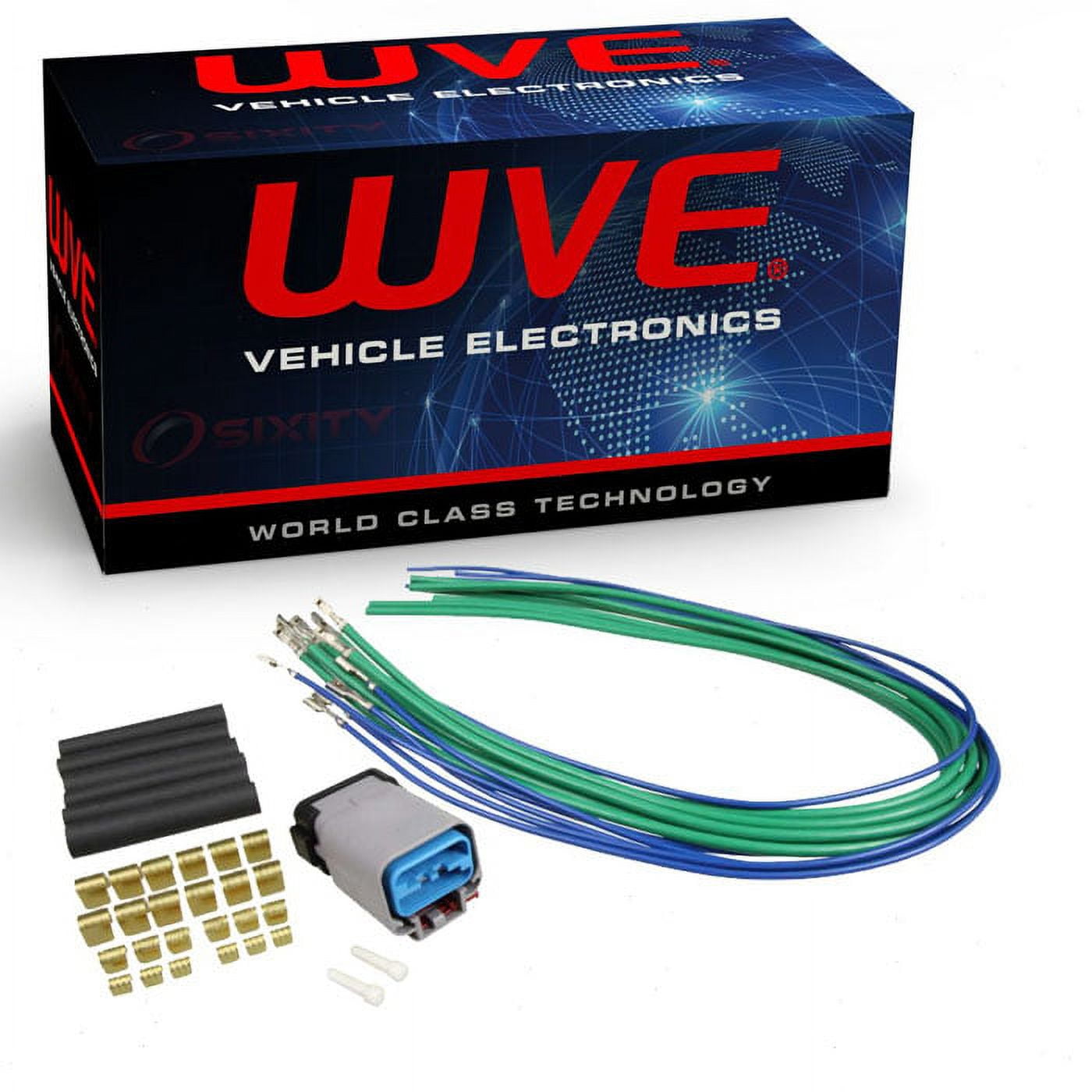 Wells WVE EGR Valve Motor Connector Jeep Commander Grand Cherokee Liberty Wrangler 3.7L 3.8L 4.7L 5.7L V6 V8 2005-2012