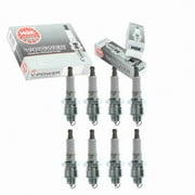 8 pc NGK 5858 V-Power Spark Plugs for 138 1835288T 4036 4236 437 58 58CC 58S 6020 6021 63 63CC 7516 7519 7520 77 7916 7919 7920 86 86BP 87 A82 AR52 AR5S AR82 AS52C AS8 R44S R45S R46S R47S RJ14YC