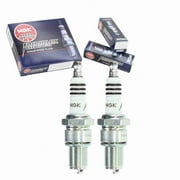 2 pc NGK 6801 Iridium IX Spark Plugs for 09482-00210 4057 4063 4070 4123 4179 5318 5319 5716 6904 6905 90793-20004 90793-20029 90793-20030 90793-20031 90793-20165 9079E-NG003 90890-78082 92070-1186