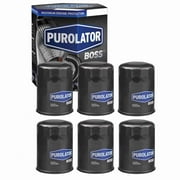 6 pc Purolator BOSS PBL14610 Engine Oil Filters for Oil Change Lubricant Filters Fits select: 2002-2023 HONDA CR-V, 2001-2023 HONDA CIVIC