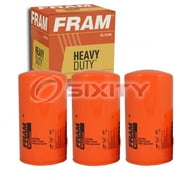 3 pc FRAM PH8942 Heavy Duty Engine Oil Filters for 219P550656 3973233 57744 87356193 BF1385-SPS BF1385SPS FS19732 Oil Change Lubricant Filters