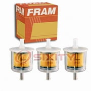 3 pc FRAM G2 Fuel Filters for 16010-SD4-Z01 F65487 FF723 G2975 GF182 GF698 PF5487 Gas Pump Line Air Delivery Filters Fits select: 1968-1969 PLYMOUTH SATTELITE, 1969-1980 MG MGB