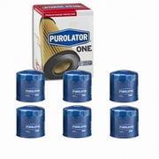 6 pc Purolator ONE PL24651 Engine Oil Filters for Oil Change Lubricant Filters Fits select: 1994-2014 FORD F150, 2008-2012 DODGE RAM 1500