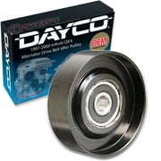 Dayco Alternator Drive Belt Idler Pulley Infiniti QX4 1997-2000