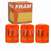 3 pc FRAM HP6A Engine Oil Filters for 3384MP 89730 Oil Change Lubricant Filters
