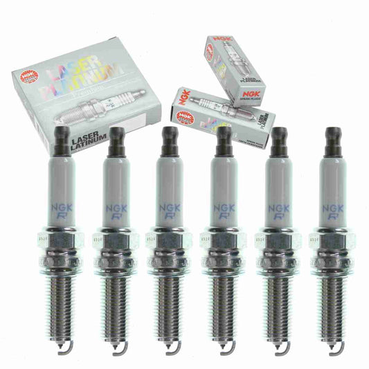 6 pc NGK Laser Platinum Spark Plugs Mercedes-Benz E350 3.5L V6 2006-2011