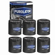 6 pc Purolator BOSS PBL10241 Engine Oil Filters for Oil Change Lubricant Filters Fits select: 2003-2018 FORD FOCUS, 2005-2023 FORD ESCAPE