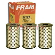 3 pc FRAM CH962PL Extra Guard Engine Oil Filters for 25868K 611 180 0009 7474 ATF-227 T227 TF10 V5536 Oil Change Lubricant Filters Fits select: 1969-1973 MERCEDES-BENZ 280, 1972 MERCEDES-BENZ 350