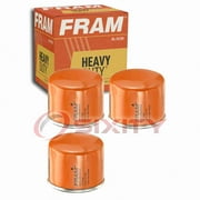 3 pc FRAM PH8170 Heavy Duty Engine Oil Filters for 3582 87214983 BF1379 FS19628 LF524F LFF8676 R12S Oil Change Lubricant Filters