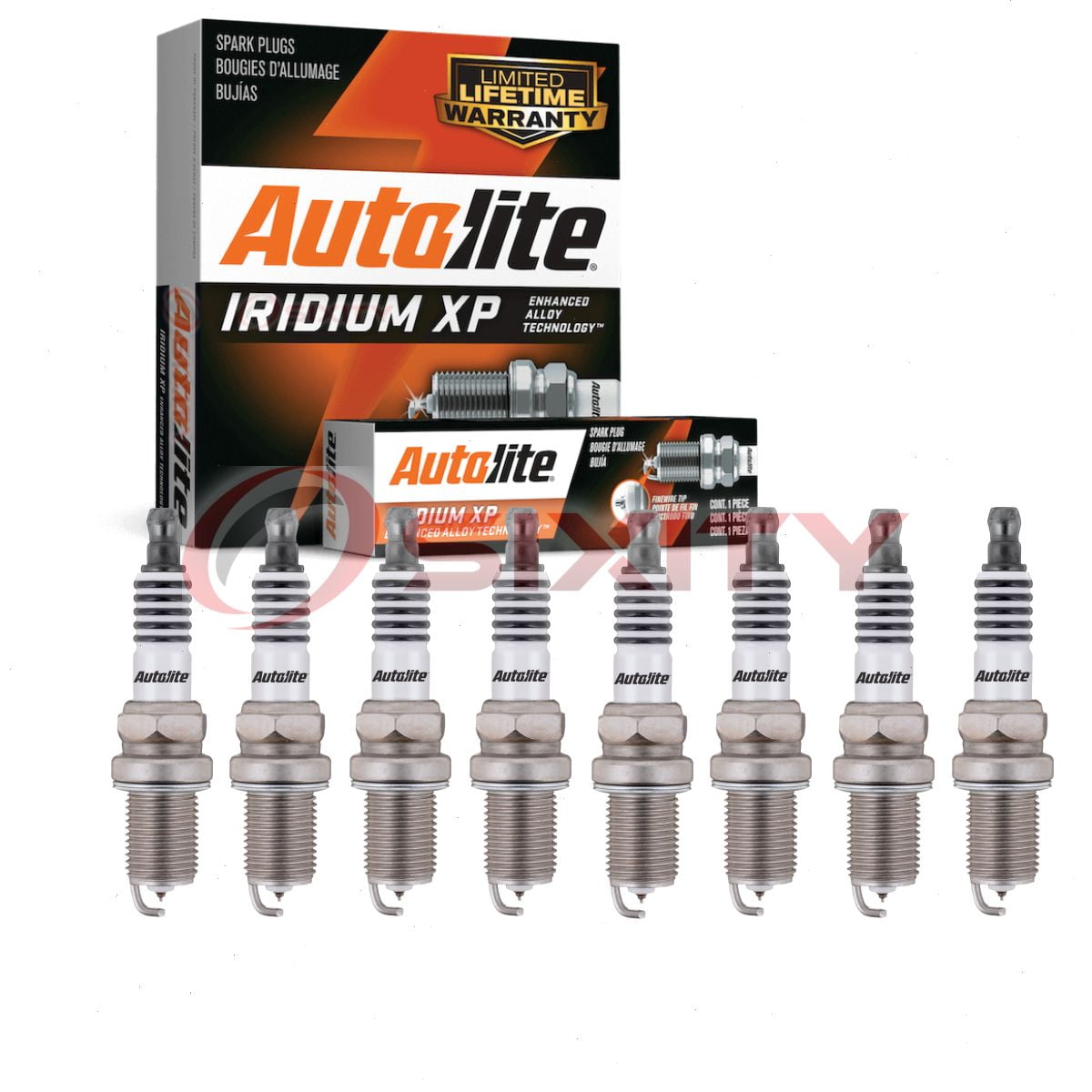 8 pc Autolite Iridium XP XP3924 Spark Plugs for Ignition Wire Secondary