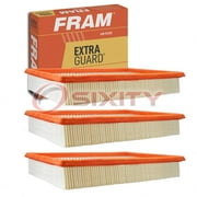 3 pc FRAM CA7365 Extra Guard Air Filters for A1300C AE8038 CA1300 CA5090 F3HZ-9602-A RS3501 Intake Inlet Manifold Fuel Delivery Filters Fits select: 1996-1999 FORD TAURUS, 1996-1999 MERCURY SABLE