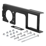 CURT 58000 Easy-Mount Vehicle Trailer Wiring Connector Mounting Bracket for 2-Inch Receiver, 4 or 5-Way Flat, 6 or 7-Way Round