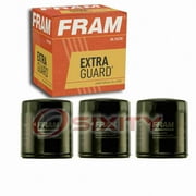 3 pc FRAM PH6017A Extra Guard Engine Oil Filters for 4410 484 MKR833M WC5 WF109 WF2082 Oil Change Lubricant Filters