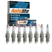8 pc Autolite AP3924 Platinum Spark Plugs for 1148 3005 6111 71 9 Ignition Wire Secondary