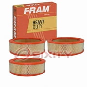 3 pc FRAM CA77 Heavy Duty Air Filters for 33-2074 96182220 A2995C AE8729 AF1200 AF7861 AF7967 Intake Inlet Manifold Fuel Delivery Filters