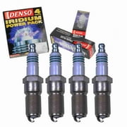 4 pc DENSO 5349 Iridium Power Spark Plugs for 12607280 4606 402AB 4606 759AA 4686 742AD 4686 742AE 5018 976AA 5037 404AA 5149 002AA 5149 006AB 6830 3913AA 6830 3917AA ITL16 S2LZTR4A11 S2RE14MCC5