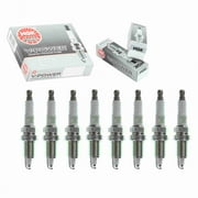 8 pc NGK 5077 V-Power Spark Plugs for 09482-00452 1765173 1A08-18-110 3118 3256 4034 6234 7509 7522 7722 7909 7922 817 98079-5587V 997 J16C-U J16CR-U RN13LYC5 TY26704 W8LCR W8LPR W9LC WR10LC WR8LC