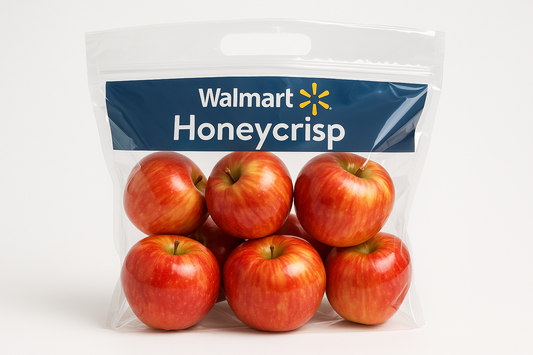 bag of honeycrisp apples with walmart title