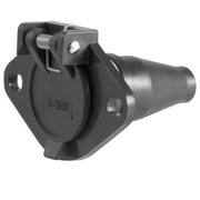 CURT 58130 Vehicle-Side 6-Pin Round Trailer Wiring Harness Socket