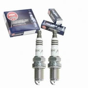 2 pc NGK 2667 Iridium IX Spark Plugs for 3069 3290 5310 9801 9801S IK22 K22PR-ZU K7RTP RC7PYCBX RC8WYPB3 VK22 Ignition Wire Secondary