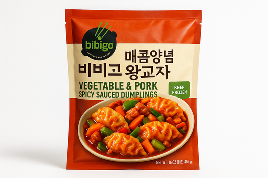 Bibigo Frozen Vegetable & Pork Spicy Sauced