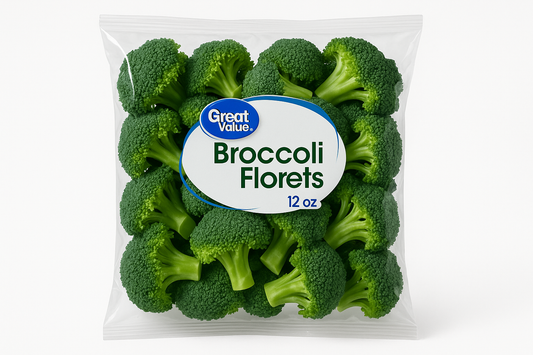 Broccoli Florets, 12 oz (Walmart)