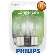 Philips Standard Miniature 1129, Clear, Twist Type, Always Change In Pairs!
