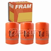 3 pc FRAM HP4 Engine Oil Filters for 3I-1584 A39867 CK22 KF8 TP918 Oil Change Lubricant Filters Fits select: 1995-2000 CHEVROLET TAHOE, 1988-2000 CHEVROLET GMT-400