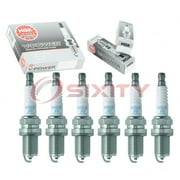 6 pc NGK V-Power Spark Plugs Audi A4 3.0L V6 2002-2004
