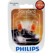Philips Standard Miniature 24Na, Amber, Push Type, Always Change In Pairs!