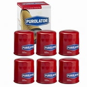 6 pc Purolator L14476 Engine Oil Filters for 154 61394 Oil Change Lubricant Filters Fits select: 2019-2022 TOYOTA RAV4, 2018-2023 TOYOTA CAMRY
