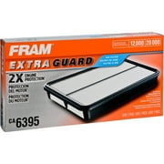 FRAM Extra Guard Air Filter, CA6395 for Select Geo, Lexus and Toyota Vehicles Fits select: 1996-2000 TOYOTA RAV4, 1990-1992 TOYOTA COROLLA